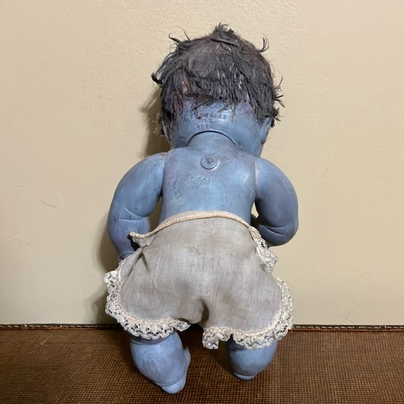 Creepy Scary Zombie Hand Painted Doll Prop Decor - Picture 6 of 9